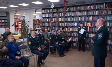 Отчетный круг казачьей молодежи Оренбургского войскового казачьего общества